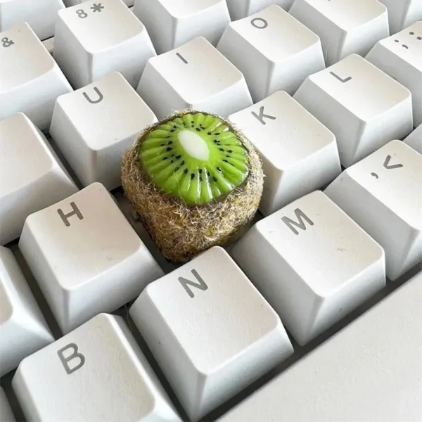 Fuzzy Kiwi Artisan Keycap